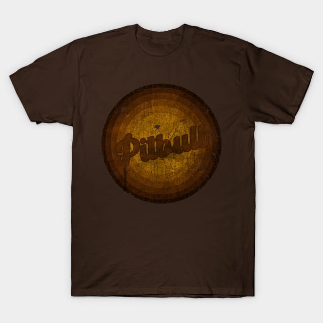 Vintage Style -Pitbull T-Shirt by testerbissnet